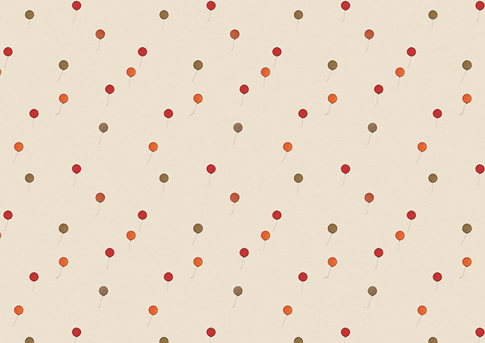 May Day, Balloons Spice - Roman Blind - Image 7